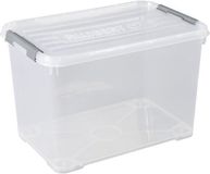 Curver opbergbox met wielen 65L - handige kunststof opberger multicolor
