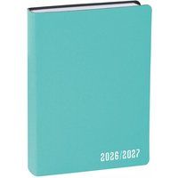 Quo Vadis Schooljaarplanner 2024-2025 Eurotextagenda Dagelijks Meertalig Galaxy Groen 12x17 cm