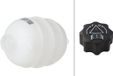 HELLA Vase d'expansion liquide de refroidissement plastique avec couvercle pour PEUGEOT 206