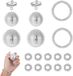 Skills Borderline - 18-delige set - 2 accudrukringen - 10 anti-stress ringen - 4 massagebal - Egelbal