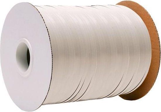 Den Braven Zwaluw 210453 PE-Band op haspel - Grijs - 4 x 9mm x 100m