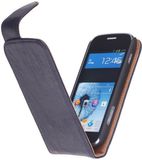 Best Cases Kreukelleer Flipcase Samsung Ativ S i8750 Navy Blue