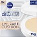 NIVEA Cellular Serie - Foundation Cushion - Naturel - Acide hyaluronique - SPF15