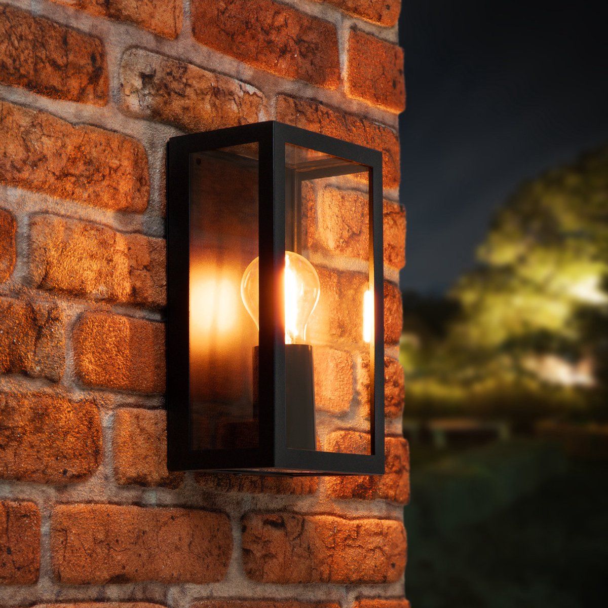 Hoftronic stella smart wandlamp wifi bluetooth mat zwart