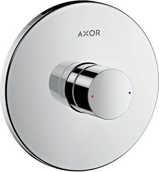 Axor Uno 3 afdekset douchekraan met zero greep, chroom
