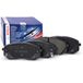 BOSCH Jeu de 4 plaquettes de frein à disque 0986494559