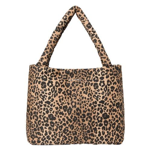 Studio Noos luiertas Leopard Mom Bag bruin