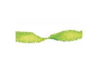 Haza Crepedraaiguirlande 6m l.groen pk/5