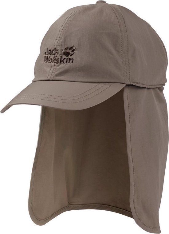 JACK WOLFSKIN SUPPLEX PROTECTOR CAP - SILTSTONE - Men - Brown