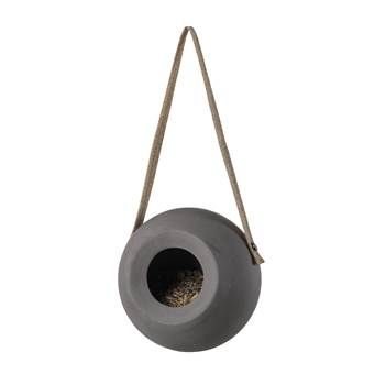SingingFriend Lisa Vogelvoeder - Grijs - Hout