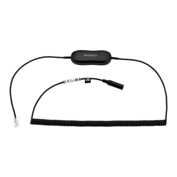 Jabra GN1200 - Headset Adapter - Zwart