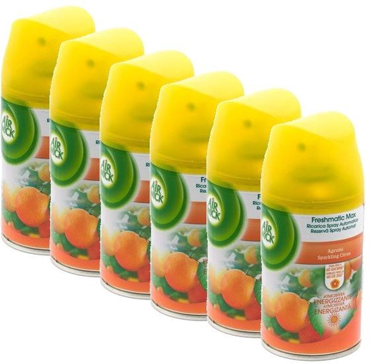 Air Wick Airwick freshmatic navulling 6x 250ml Citrus