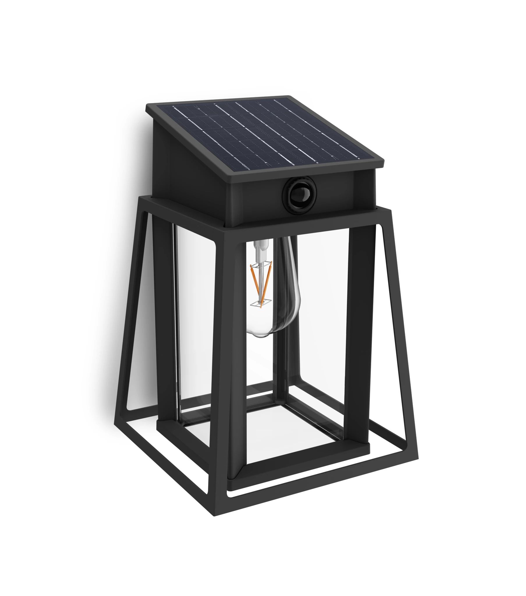 Philips Hue Philips Lysin Wandlamp - UltraEfficient LED - Solar buitenlamp - Warmwit licht 2700K - Zwart - Bewegingssensor