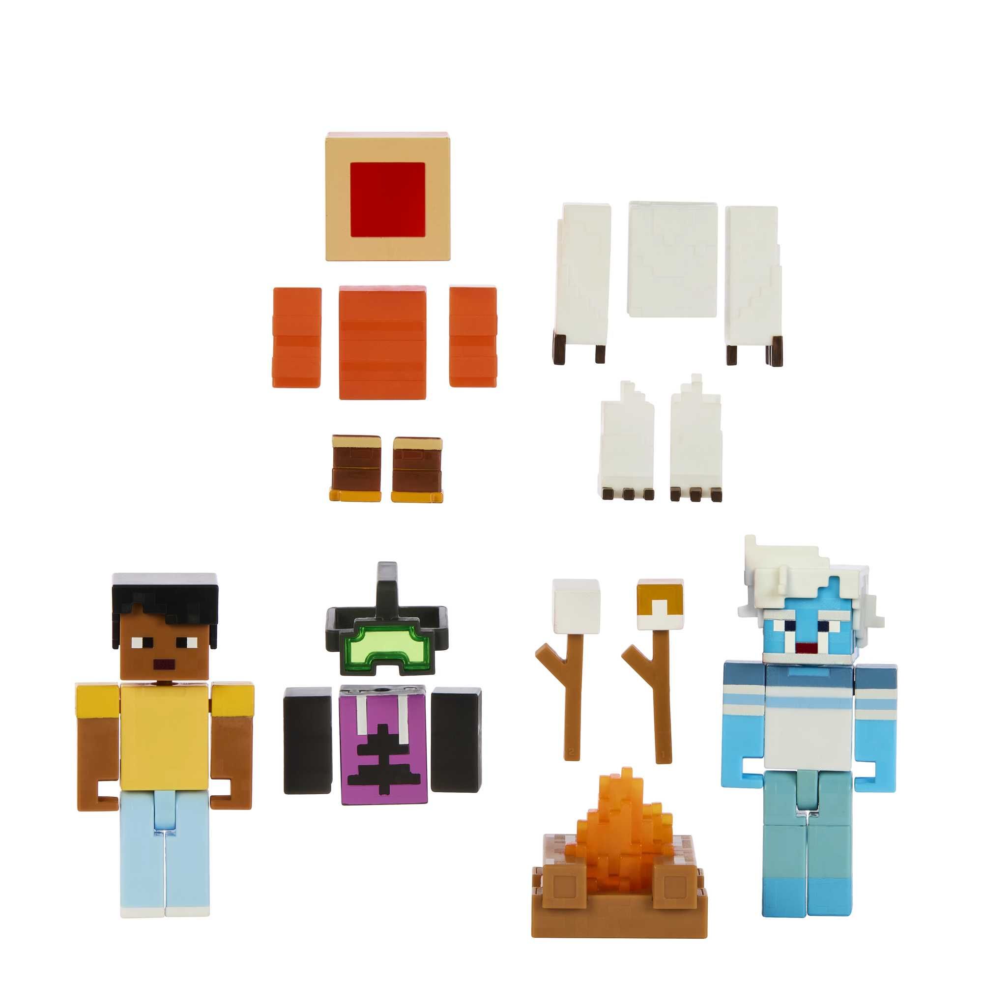 Minecraft Creator Series Mount Enderwood Yeti Scare Story Pack - Speelfiguur