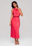 Ombre LARICA Jurk - Rits - Jurk Koraal L
