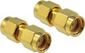 Delock RP-SMA (m) - RP-SMA (m) koppelstuk - 50 Ohm