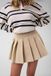 GUESS Minirok Juliane Geplooide Beige S