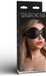 Taboom Infinity Blindfold Zwart Imitatieleer