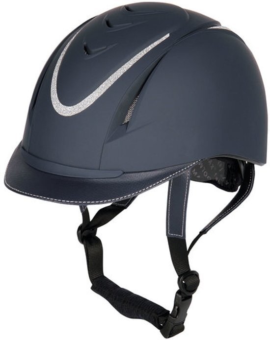 Harry's Horse Veiligheidscap Challenge sparkle navy M/L