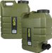 Faith Carp Tackle Jerrycan à robinet - 15 L - 2 pièces - Polyéthylène vert