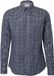 s.Oliver Pied-de-poule Chemise Casual Manches Longues Coton Élasthanne Homme XL Marine