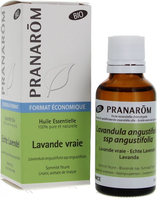 Pranar&#244;m Echte Essenti&#235;le Lavendelolie (Lavandula Angustifolia) Biologisch 30 ml