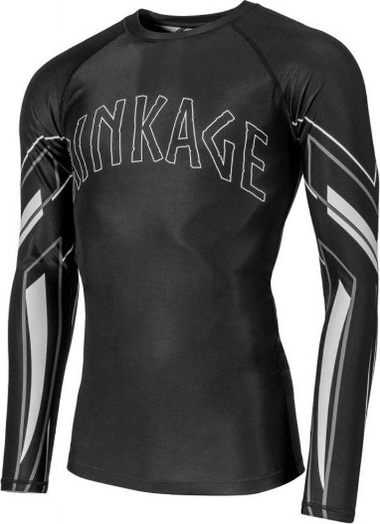 Rinkage Olympia Long Sleeve Rashguard - Black - Size L