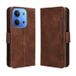 Xiaomi Étui portefeuille Xiaomi Redmi 15C Porte-Cartes - Marron
