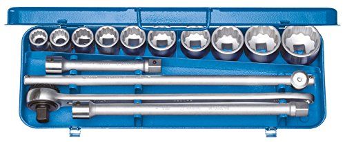 Gedore D 32 EMU-2 Dopsleutelset 3/4" Metrisch 22-50 mm 14-dlg