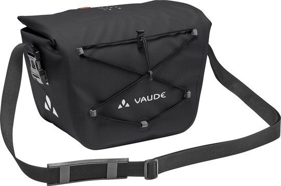 VAUDE Proof Box Stuurtas - Zwart - 6L - Stuurfietstas - Unisex - >70% Recycled materiaal