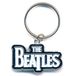 Drop The Beatles - Drop T Logo Sleutelhanger - Wit/Zwart