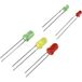 TRU COMPONENTS VK-84523 LED-assortiment Groen, Rood, Geel Rond 3 mm, 5 mm