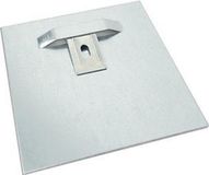 FotoCadeau MuchoWow Ophangsysteem Aluminium wanddecoratie - Dibond ophangplaat - 7x7 cm