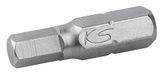KS Tools 911.2259 1/4" Bit binnenzeskant, 25mm, 4mm, 5 per pak