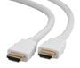 Secomp HDMI High Speed kabel met Ethernet, wit 1,0m