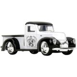 Jada Toys Disney Steamboat Willie Ford Pick-up 1941 (13,5 cm) - metalen automodel met deuren om te openen, voor Mickey Mouse-fans en kinderen vanaf 8 jaar