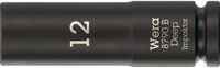 Wera Steeksleuteldop 8790 B Impaktor Deep 3/8 inch 12mm L.63mm
