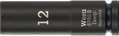 Wera Steeksleuteldop 8790 B Impaktor Deep 3/8 inch 12mm L.63mm