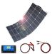 Module solaire flexible 100W, adapté au camping, camping-cars et bateaux