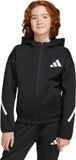 adidas Z.N.E. Sportjack met Capuchon en Lange Rits - Kinderen - Zwart