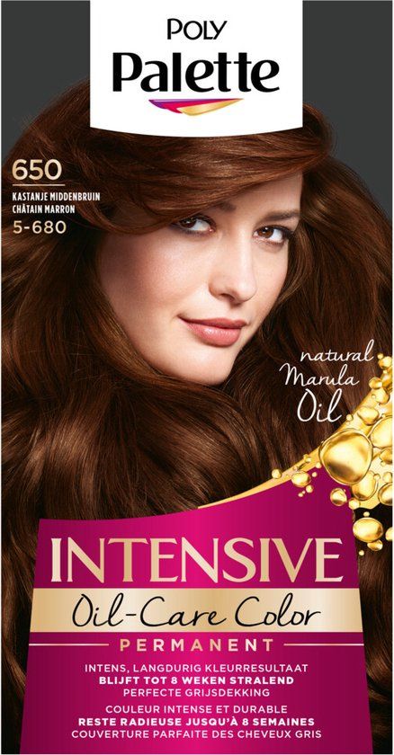 Schwarzkopf Poly Palette 650 Kastanje Middenbruin - 1 stuk
