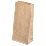 Rayher - 68041000 - papieren zak bruin, levensmiddelecht, 9x6x22,1cm