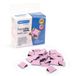 Rapesco 1312 Supaclip 40 Grootverpakking, Zuurstokroze, 100 Stuks