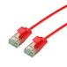 ROLINE RM UTP DataCenter Patchkabel Cat.6A (Klasse EA), extra dun, rood, 2 m
