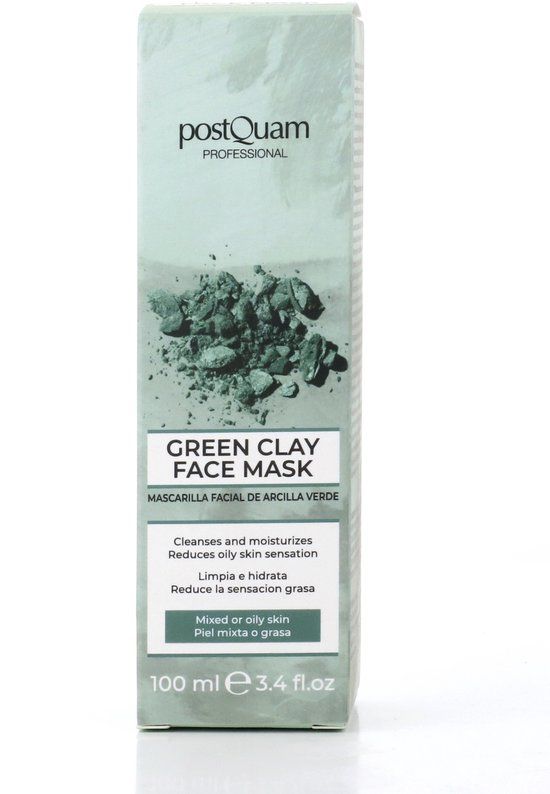 PostQuam Skin Care Groene Klei Masker Unisex 100ml