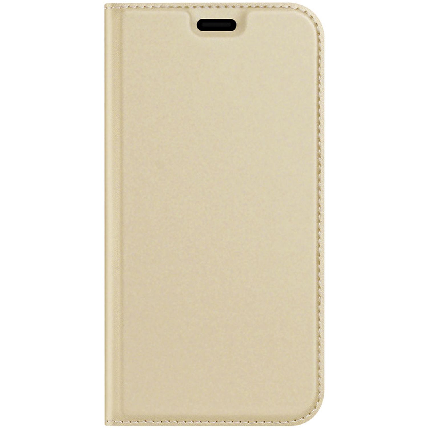 Dux Ducis Slim Softcase Booktype iPhone 12 Pro Max hoesje - Goud