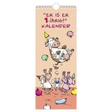 Lannoo Verjaardagskalender 130x325mm Ritstier