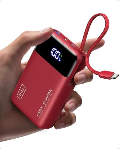 INIU Power Bank 20000mAh, Klein 45W PD Snel Opladen Externe Batterij