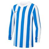 Nike Uniseks-Kind Top Met Lange Mouwen Y Nk Df Strp Dvsn Iv Jsy Ls, Wit/Koningsblauw/Zwart, CW3825-102, S