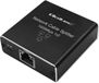 Qoltec - Répartiteur de courant - 1000 Mbps - RJ45 - USB-C - Aluminium